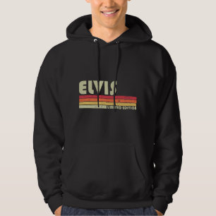 ELVIS Gift Name Personalised Funny Retro Vintage B Hoodie