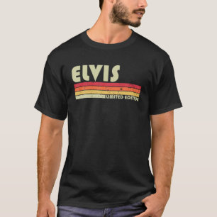 ELVIS Gift Name Personalised Funny Retro Vintage B T-Shirt