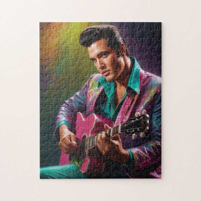 Elvis Presley puzzle (Vertical)