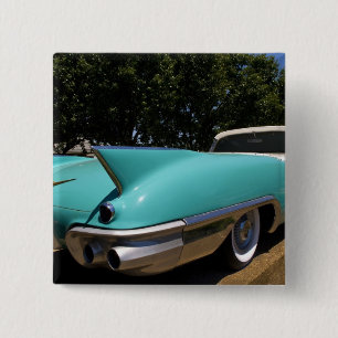 Elvis Presley's Green Cadillac Convertible in 15 Cm Square Badge
