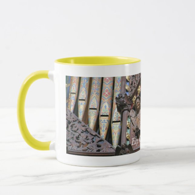 Ely Cathedral pipe organ mug (Left)