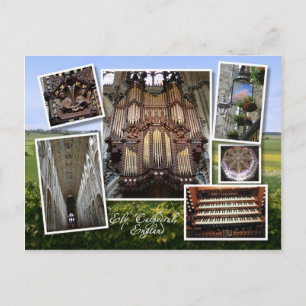 Ely Cathedral, UK postcard