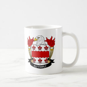 Ely Family Crest Coffee Mug