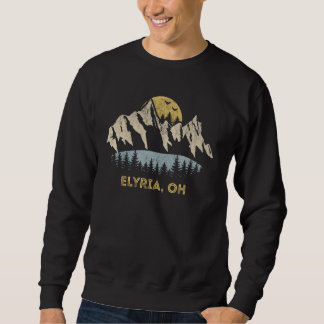 Elyria Ohio Mountain Sunset Sunrise OH Sweatshirt