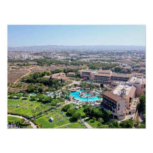 Elysium Hotel, Paphos, Cyprus Poster (Front)