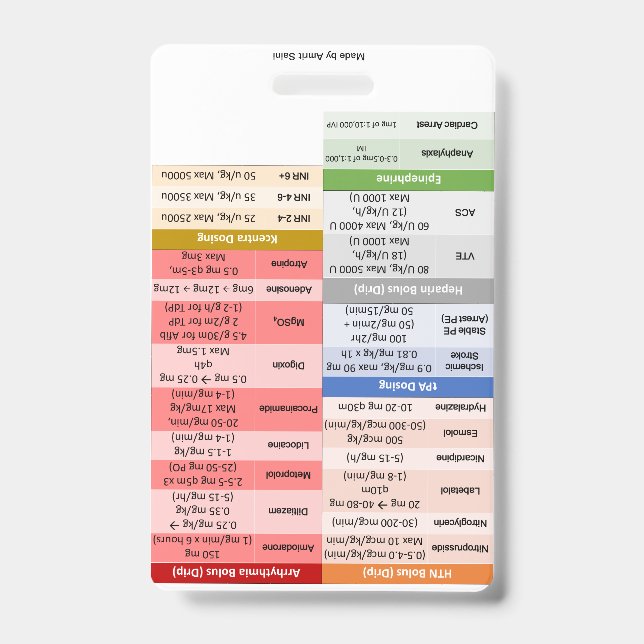 EM Reference Card ID Badge (Front)