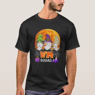 EM Squad Halloween Emergency Medicine Gnome Matchi T-Shirt