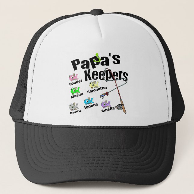 Email me BEFORE you order Papa's Keepers Trucker Hat (Front)