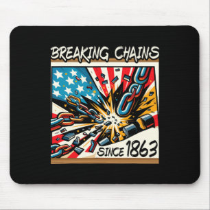 Emancipation Proclamation African American Junetee Mouse Mat