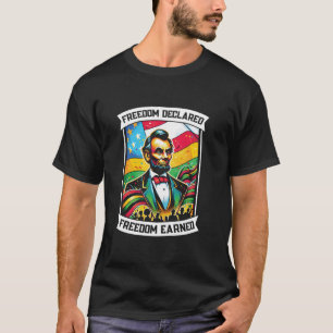 Emancipation Proclamation African American Junetee T-Shirt
