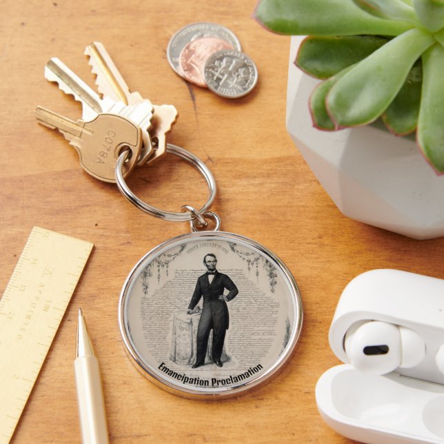 Emancipation Proclamation Key Ring (Desk)
