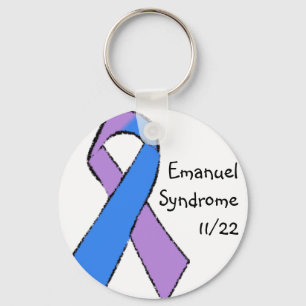 Emanuel Syndrome Awareness Key Ring