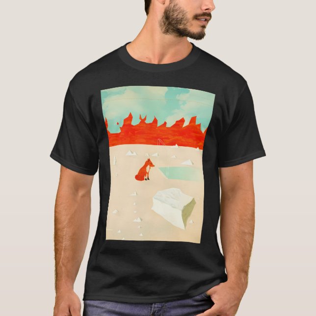 Emarosa - Fox Artwork (2010) T-Shirt (Front)