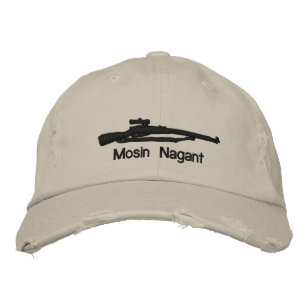 Emb. Mosin Nagant Adjustable Hat W/Soviet Star