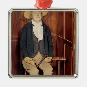 Embalmed body of Jeremy Bentham Metal Tree Decoration