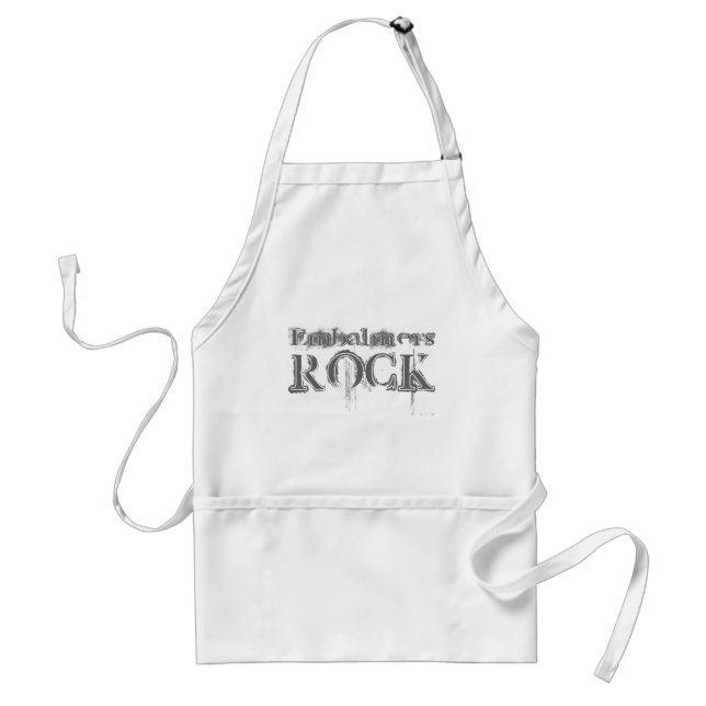 Embalmers Rock Standard Apron (Front)
