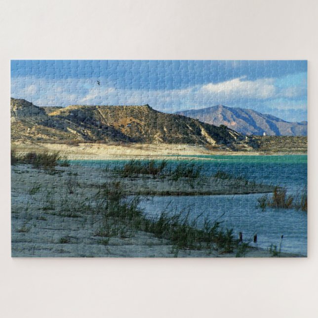 Embalse de La Pedrera, Torremendo Lake, Costa Blan Jigsaw Puzzle (Horizontal)