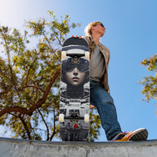 Embark on a Cosmic Journey with Our Girl Astronaut Skateboard