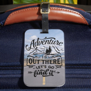 Embark on Adventures Luggage Tag
