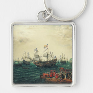 Embarkation at Margate of the Elector Palatine Key Ring