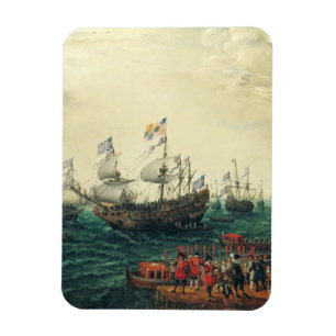 Embarkation at Margate of the Elector Palatine Magnet