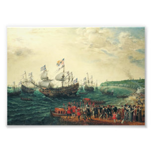 Embarkation at Margate of the Elector Palatine Photo Print