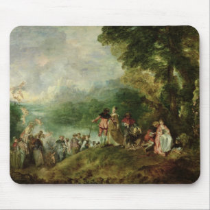Embarkation for Cythera, 1717 Mouse Mat