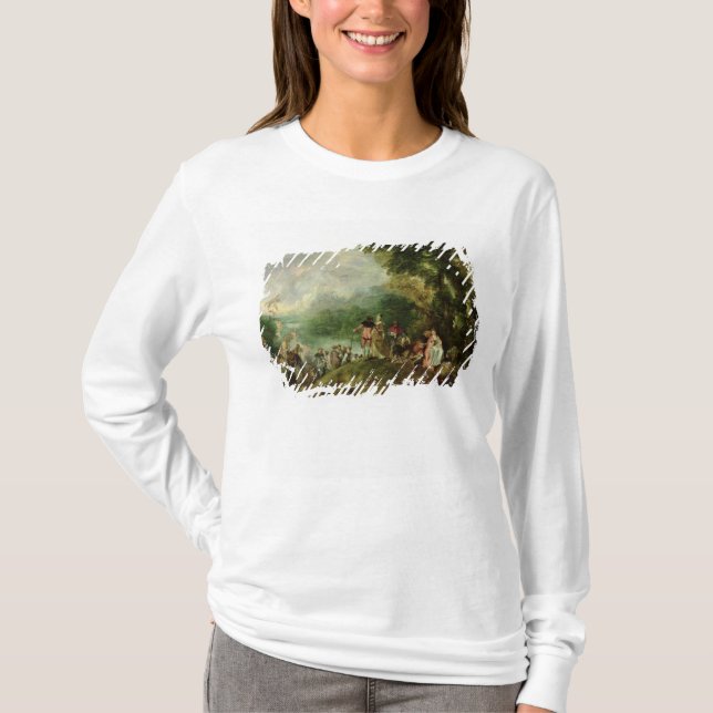 Embarkation for Cythera, 1717 T-Shirt (Front)