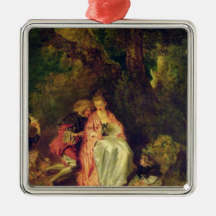 Embarkation for Cythera, c.1717 Metal Tree Decoration