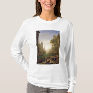 Embarkation of St. Paula Romana at Ostia, 1637-39 T-Shirt