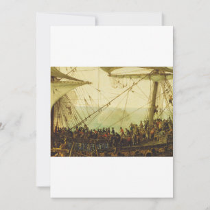 Embarkation of the Elector Palatine  Invitation