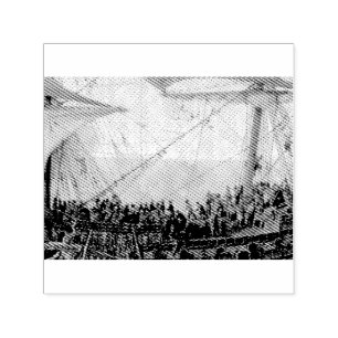 Embarkation of the Elector Palatine Self-inking Stamp