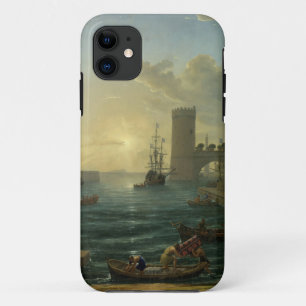 Embarkation of the Queen of Sheba - Claude Lorrain iPhone 11 Case