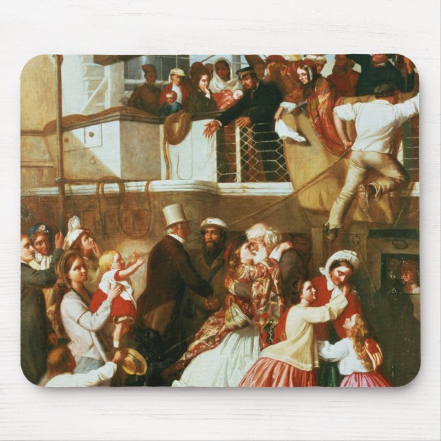 Embarkation Scene Mouse Mat (Front)