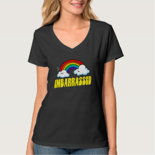 Embarrassed Cute Sarcastic Retro Vintage 80's Rai T-Shirt