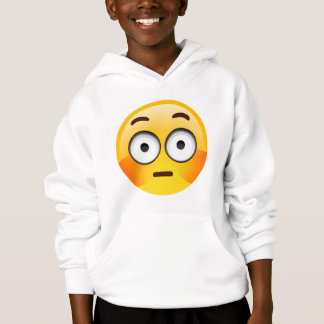 Embarrassed Emoji with flushed cheeks