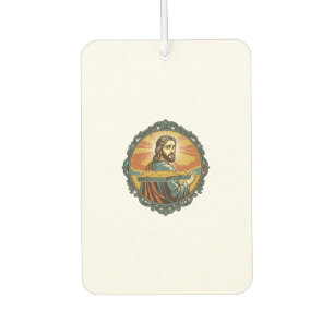 Embarrassed Jesus Tripping Flat Surface Public Clu Car Air Freshener