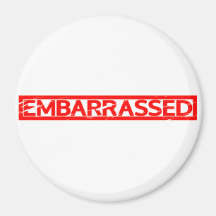 Embarrassed Stamp Magnet