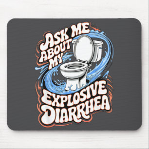 Embarrassing Humor Inappropriate Mouse Mat