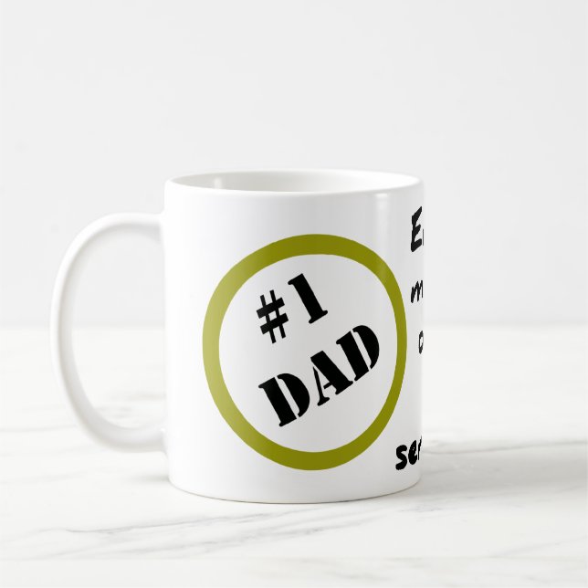 Embarrassing My Kids Mug for Dad (Left)