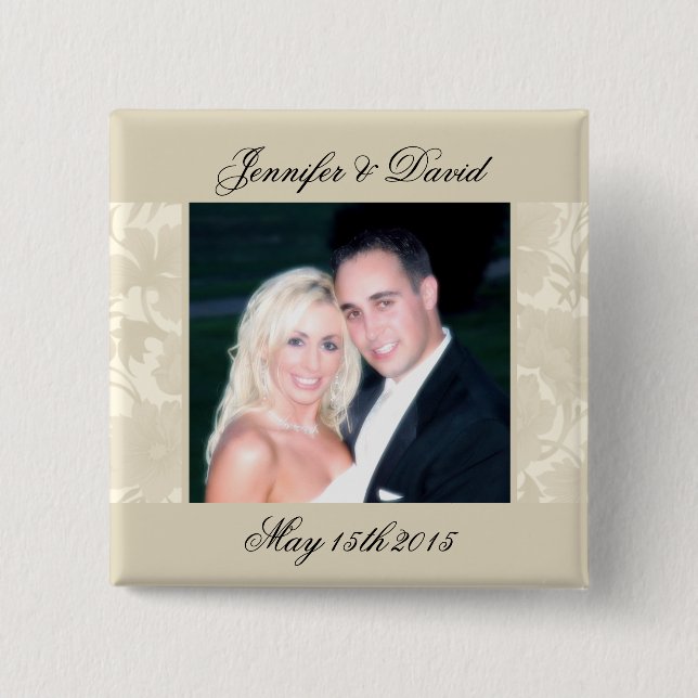 Embassy Save The Date Photo Buttons (Front)