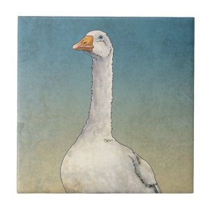Embden Goose Tile