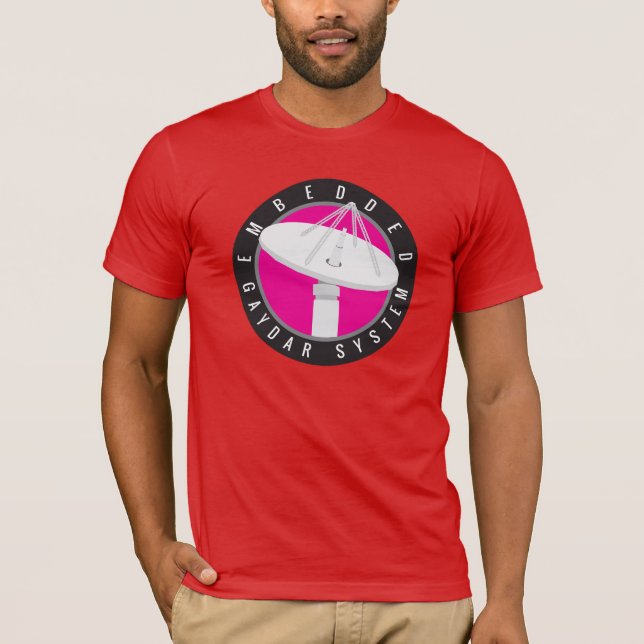 Embedded Gaydar System logo t-shirt (Front)