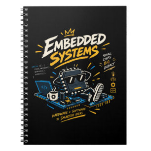 Embedded Systems Hardware & Software Engineer Note Notebook