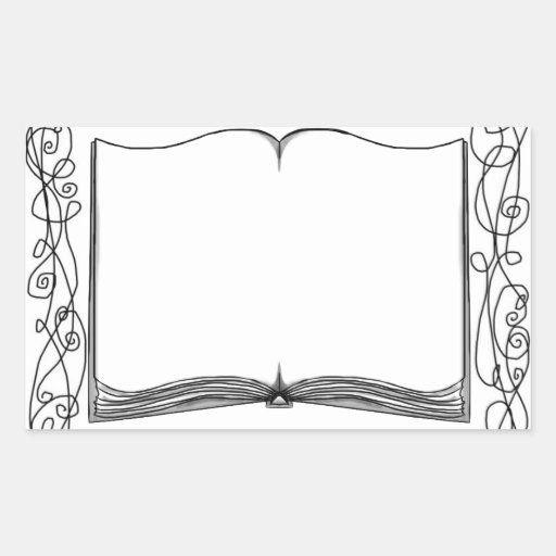 Image of Embellished Book Sticker Bookplate