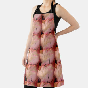 Embellished Flower Abstract   Apron