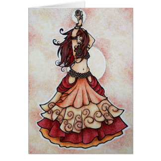 Ember belly dance art