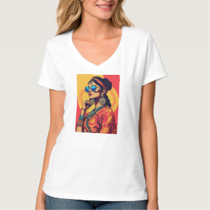 Ember Empress: Fierce Woman Apparel T-Shirt