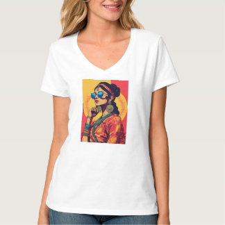 Ember Empress: Fierce Woman Apparel T-Shirt