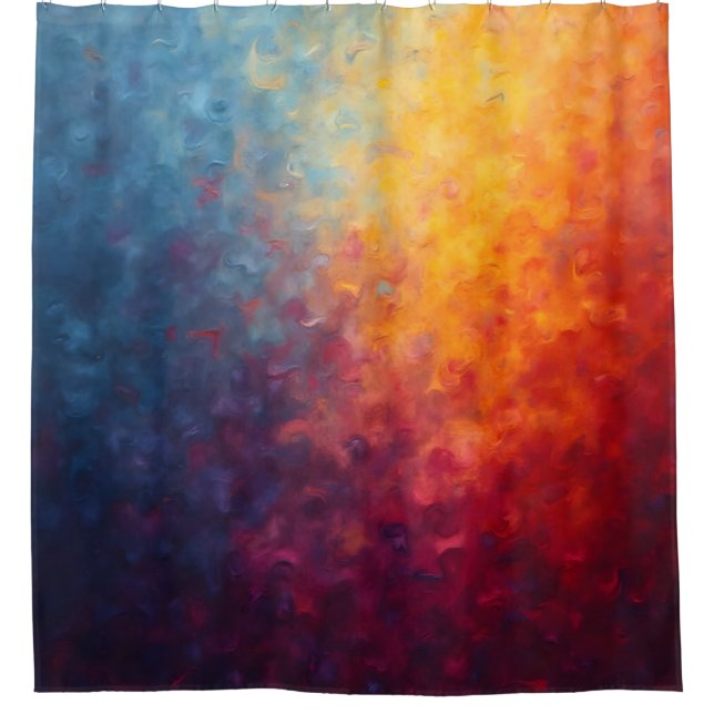 Ember Fade -  Shower Curtain (Front)